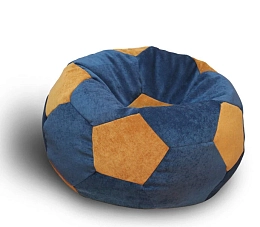 Мяч оранжево-синий XL