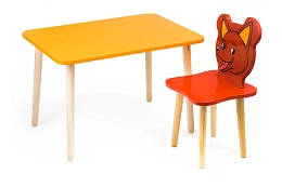 Комплект детской мебели Polli Tolli Джери с оранжевым столиком