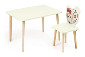 Комплект детской мебели Polli Tolli Джери с ванильным столиком