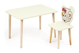 Комплект детской мебели Polli Tolli Джери с ванильным столиком