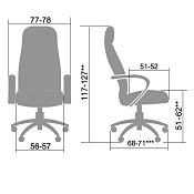 Кресло офисное Metta LK-12