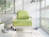 Кресло Флори textile беленый дуб green