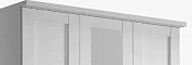 распашной София-15 Икеа (IKEA) трехдверный с зеркалом мдф