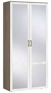 распашной 2-х дверный комбинированный Афина 90