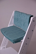 Комплект подушек для стула Конёк Горбунёк Комфорт на спинку и сиденье (Волна)