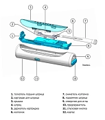 Автоматический инъектор Spasilen + Шприц медицинский 5мл комплект 100 шт SFM Luer Lock (3-х компонентный), одноразовый, стерильный, с надетой иглой 0,7 x 40 - 22G, для инъекций и уколов (блистер)