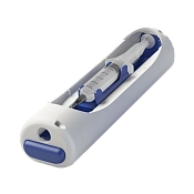 Автоматический инъектор Spasilen + Шприц медицинский 3мл комплект 100 шт. SFM Luer  (3-х компонентный), одноразовый, стерильный, с надетой иглой 0,6 x 30 - 23G, для инъекций и уколов (блистер)