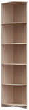 Угловая колонка, выполненная слитно со шкафом