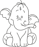 Рисунок Слон 1